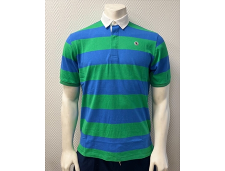 Camisa SERGE BLANCO Rayas Verde (XL)