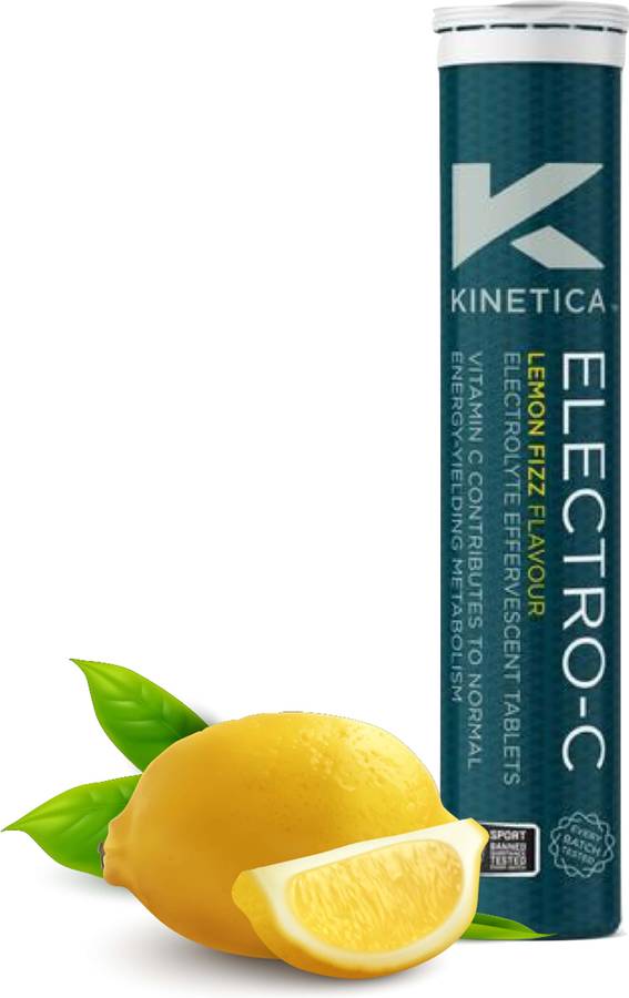 Electrolitos KINETICA Electro-C Fizz Limón (67 g)