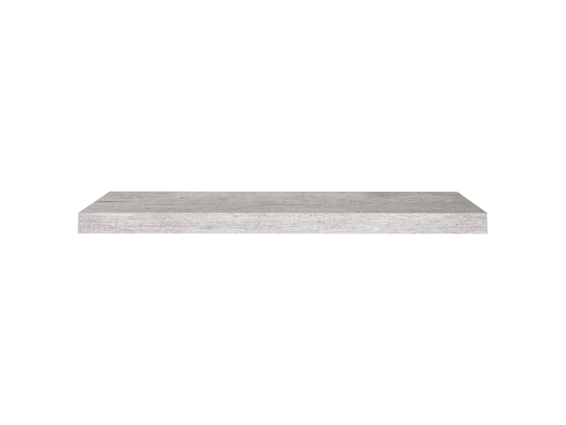 VidaXL Estante flotante de pared MDF blanco 80x23,5x3,8 cm