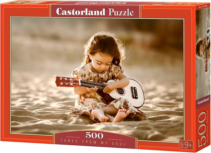 Puzzle Castorland Tunes from my soul 500 piezas pcs rompecabezas niños y adultos 9 años interior colormodelo