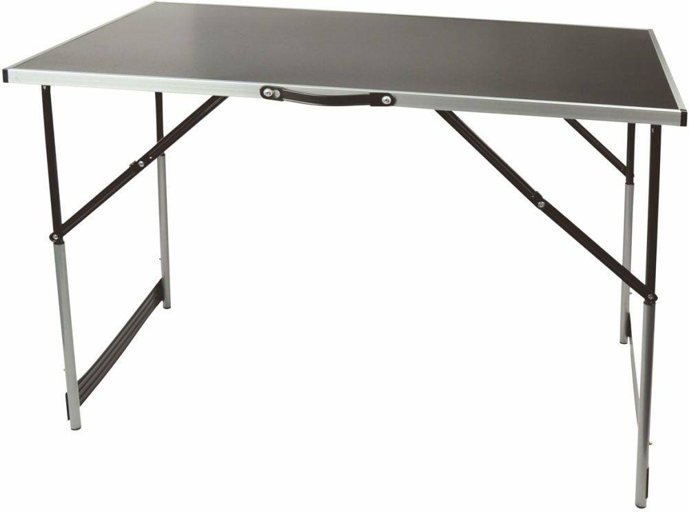 Mesa BRÜDER MANNESMANN (Gris - Aluminio - 100 x 60 x 94 cm)