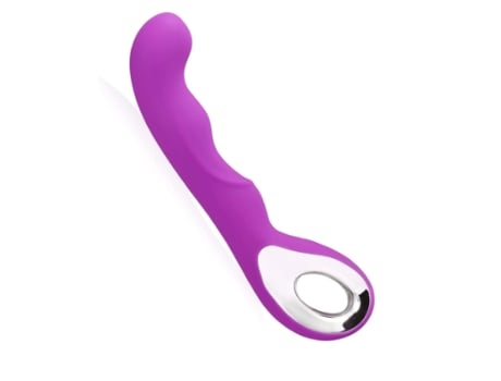 gcom Spot Vibrator 10 Modos de Vibración Vibrador de Juguete Sexual para Adultos Vibrador Recargable con Eje Firme Púrpura BISBISOUS