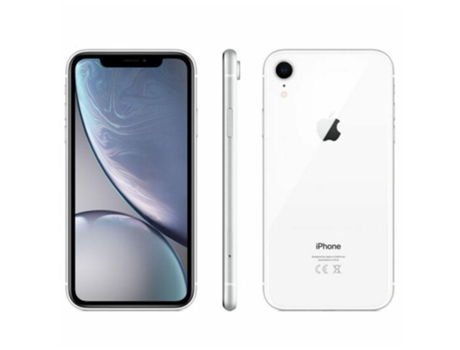 Smartphone APPLE iPhone XR (Reacondicionado Señales de Uso - 64 GB - Blanco)