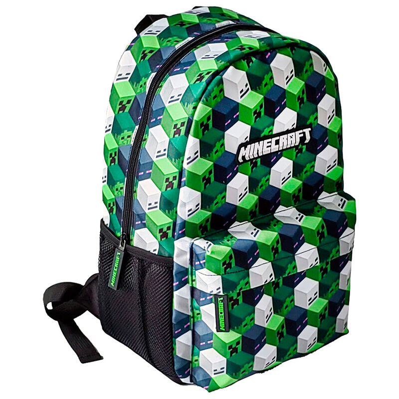 Bioworld Mochila infantil Minecraft de 4 piezas, suministros escolares  combinados, Multi colorido, Classic