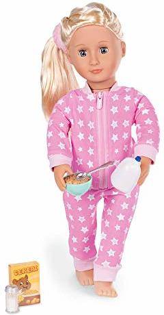 Muñeca OUR GENERATION Onesies Funziez Pajama Doll (Edad Mínima: 4 Años - 12.83x8.5x1.97 cm)