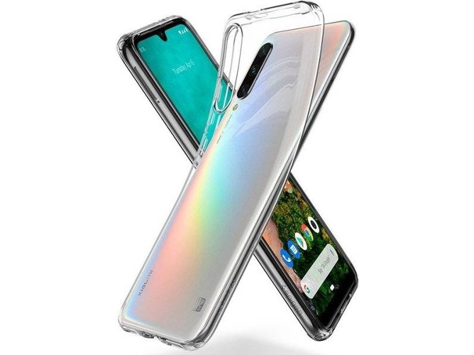 Funda Xiaomi Mi A3 SPIGEN Liquid Crystal Transparente