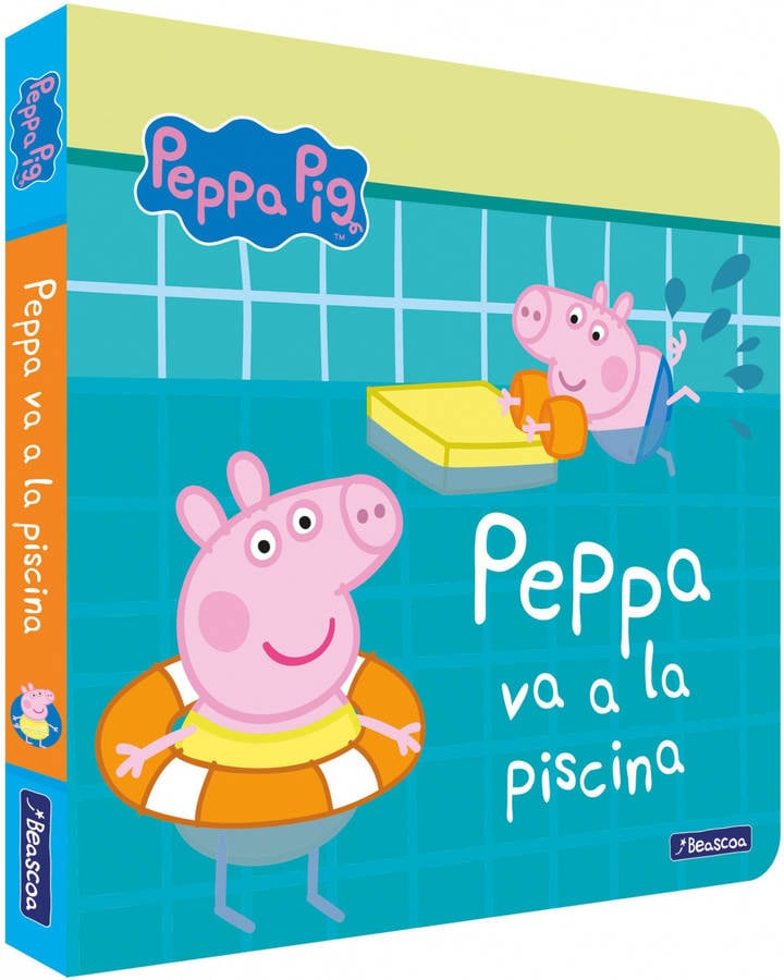 Libro Peppa Pig Va A La Piscina (Peppa Pig. Pequeñas Manitas) de Vários Autores (Español)