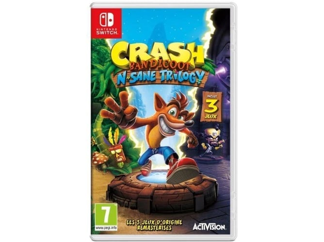 Juego Nintendo Switch Crash Bandicoot N. Sane Trilogy