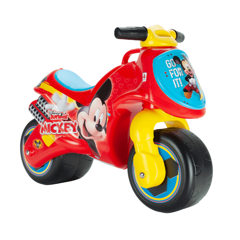 Andador INJUSA Moto Ride-on Neox Mickey Rojo (Edad Mínima: 18 Meses - 69 x 27,5 x 49 cm)