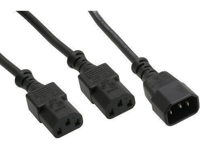 Cable de Alimentación INLINE (1.8 m - Negro)