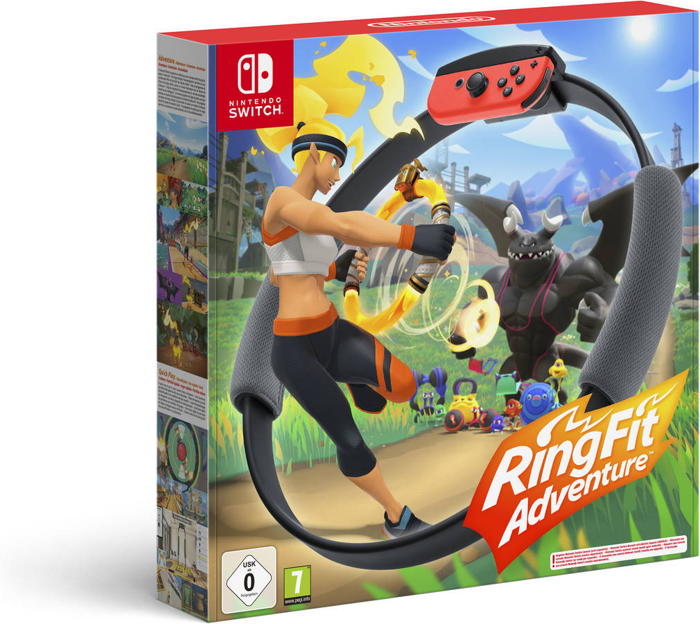 Juego Nintendo Switch Ring Fit Adventure (Fitness - M3)