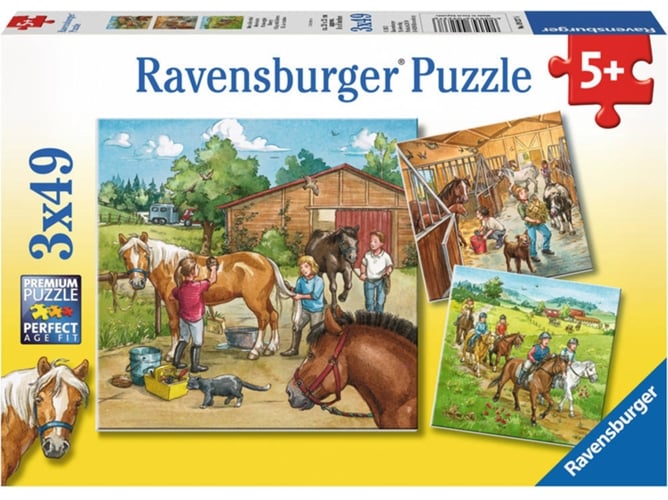 Puzzle RAVENSBURGUER Picadero (Edad Mínima: 5 - 49 Piezas)