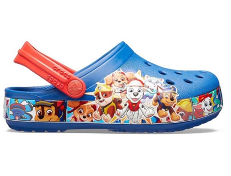 Zuecos CROCS Funlab Paw Patrol Clog Niños (33-34 - Azul)