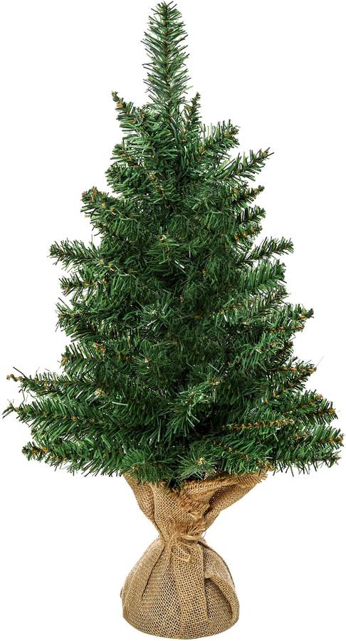 Árbol de Navidad HOMCOM (Verde - 60cm)