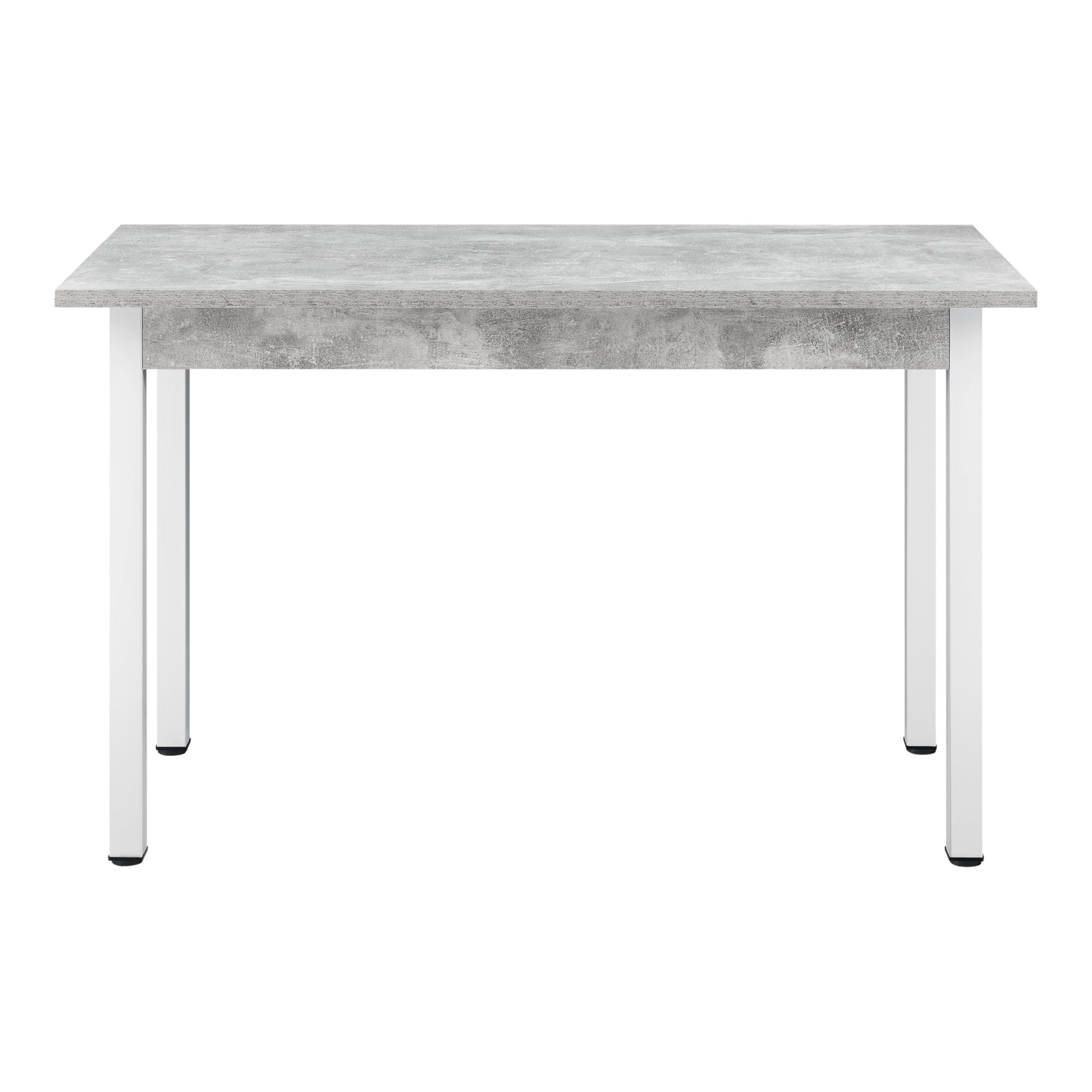 Mesa de Comedor [EN.CASA]  (Gris - MDF, Acero Con Recubrimiento De Polvo - 120 x 60 x 75 cm)