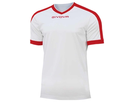 Camiseta de Hombre para Fútbol GIVOVA Revolution Poliéster Rojo (3XS años)