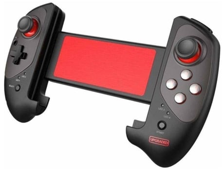 YIZHOOD Nuevo Controlador de Juego Inalámbrico Bluetooth Telescópico, iOS/Android/Win/PC/TV, Negro