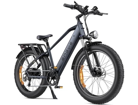 Bicicleta eléctrica de paso alto ENGWE E26 250W 48V16AH 140KM Bicicleta eléctrica todoterreno con suspensión dual