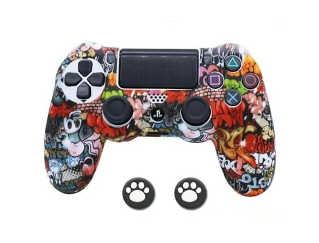 Carcasa para mando PS4 MOROROR Multicolor