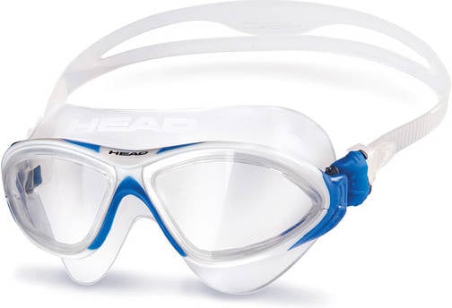 Head Horizon Unisex talla gafas de azul blanco silicona transparente