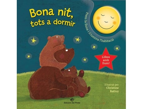 Bona Nit Tots dormir conte infantil per llibre bebès amb llum incorporada 1 libro de anne paradis