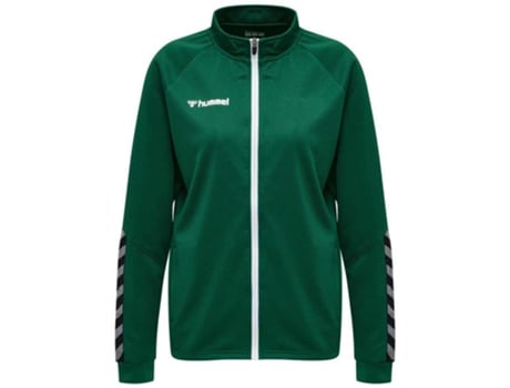 Abrigo para Mujer HUMMEL Authentic Verde para Fútbol (XS)