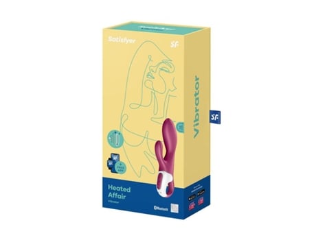 Satisfyer Heated Affair Vibrador Efecto Calor con App 1ud