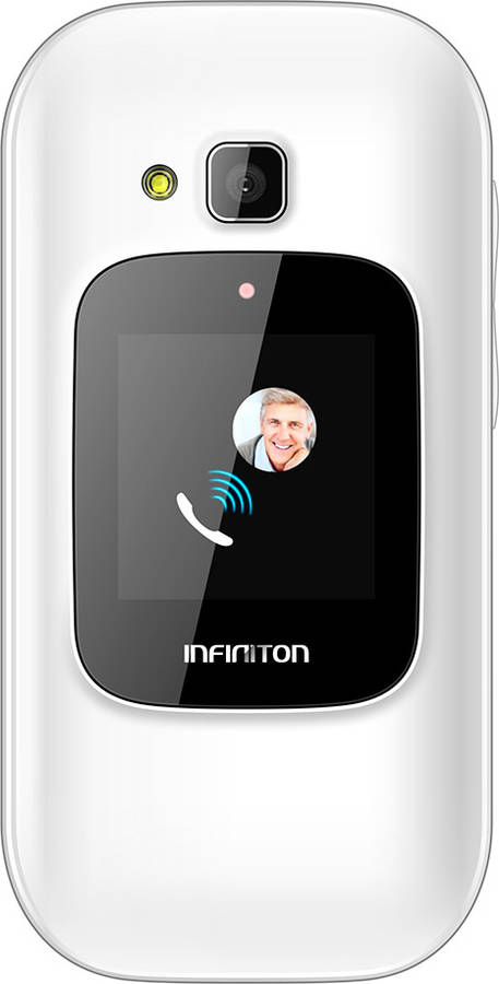 Teléfono móvil INFINITON U1 (2.4'' - Negro)