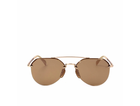 Gafas de Sol de Hombre EYEWEAR BY DAVID BECKHAM Inox Dorado (S)