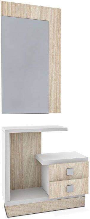 Mueble de Recibidor HOMESOUTH Blanco - Nelson