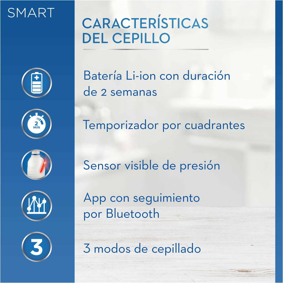 Cepillo de Dientes Eléctrico ORAL-B Smart 4 4500 Modern Art