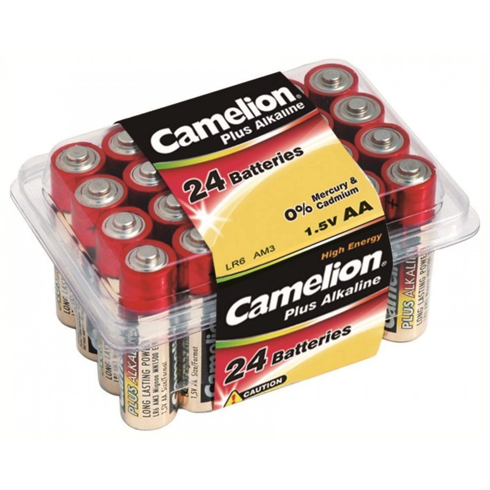 Pila CAMELION Plus Alcalina LR6 / Mignon 24unid. en caja