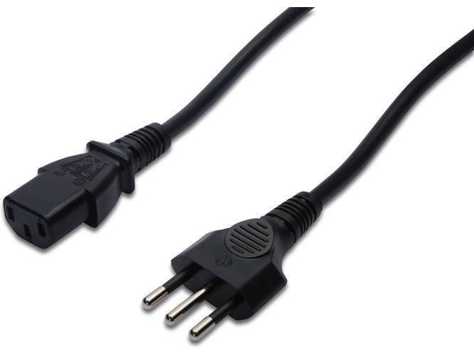 Cable de Alimentación DIGITUS (1.8 m - Negro)