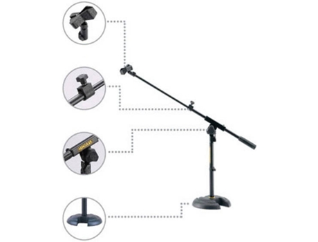 Soporte para Micrófono HERCULES Ms120B