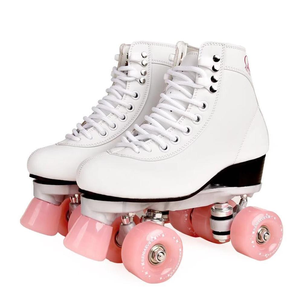 Patines 4 Ruedas Mujer SLOWMOOSE (Vino Tinto - 10)