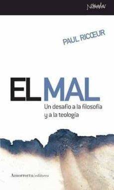 El Mal Libro un desafío la filosofía y teología paul ricoeur español