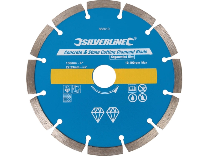 Disco de Corte para Piedra y Hormigón SILVERLINE 868619