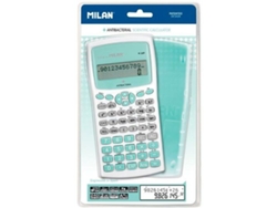 Calculadora Científica MILAN M240 Edición Antibacteriana Turquesa White 16.7 X 8.4 X 1.9 Cm