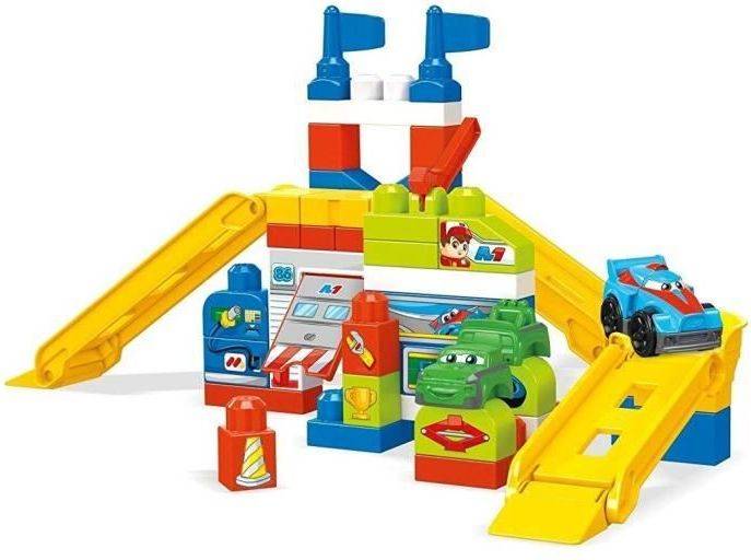 Juguete Garaje De coches carreras mega bloks bebé +1 año juego fisherprice my race