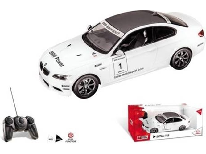 Coche Teledirigido MONDO 63223 (Blanco - 33.5x12.5x10.5cm - Edad Mínima: 3)