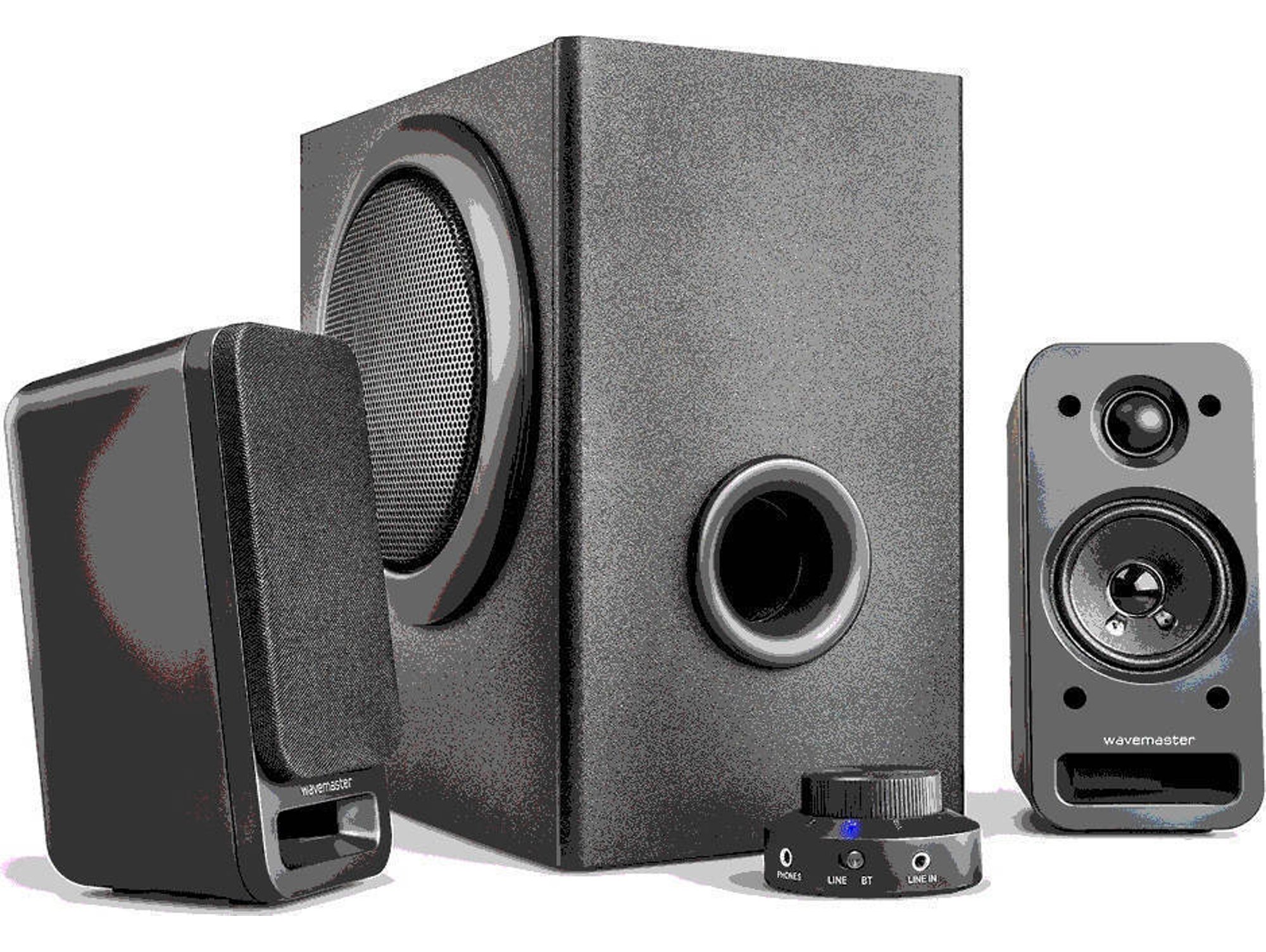 Mediacom Dt420 Conjunto de altavoces 2.1 canales 24 w negro juego pcordenador amplificador