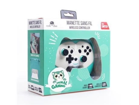 Mando de juegos inalámbrico para niños Pandy Green Edition