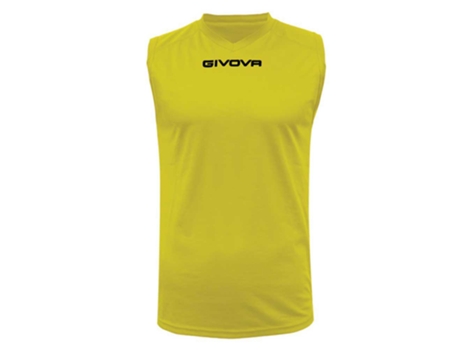 Camiseta de Hombre para Fútbol GIVOVA Amarillo (M)