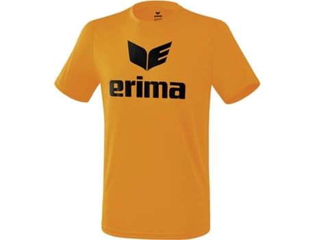 Camiseta para Hombre ERIMA promo funcional Negro, Naranja para Multideportes