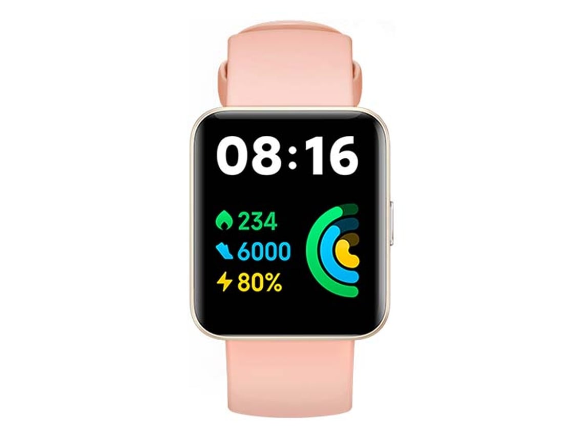 Para Xiaomi Redmi Watch 2 / Watch 2 Lite Correa de reloj integrada de  silicona de color sólido (rosa cereza)