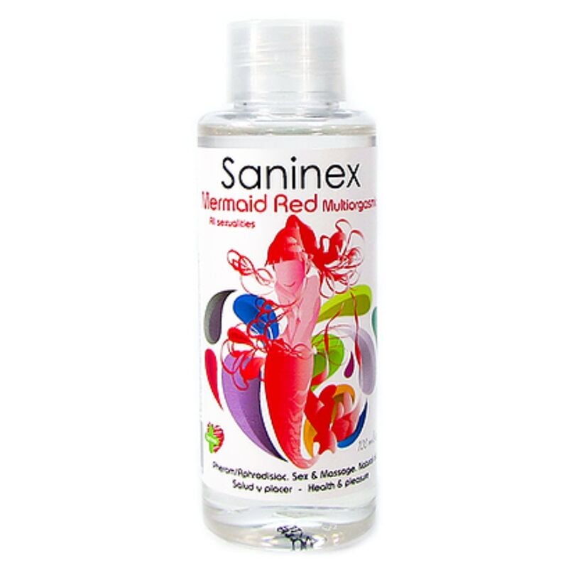 Aceite De Masaje saninex oilslubes red mermaid 100 ml multiorgasmic sex 100ml