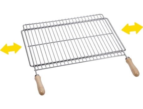 Parrilla Extensible Barbacoa de zinc 70 40 cm sauvic 70x40cm