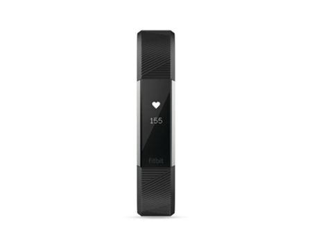 FITBIT Alta Hr S Smartwatch Esfera Plateada 38 Mm Pulsera Fitness De Silicona