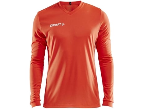 Camiseta de Hombre para Fútbol CRAFT Squad Solid Rojo Naranja (M)