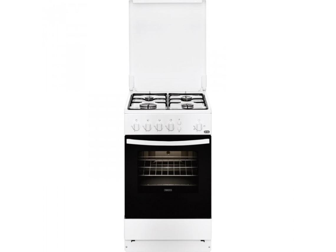 Cocina ZANUSSI ZCG510G1WA (62 L - Gas Butano-propano - Blanco)